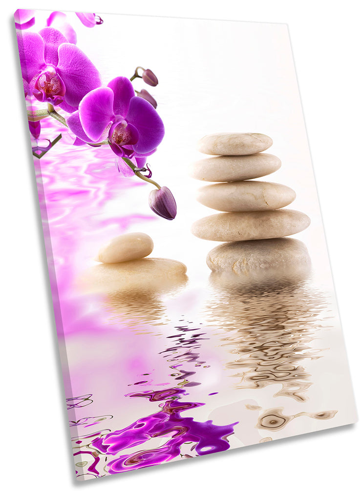 Spa Stones Zen Pink Floral