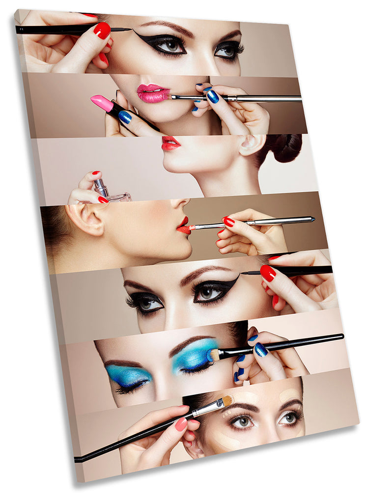 Makeup Eye Lashes Beauty Salon Beige