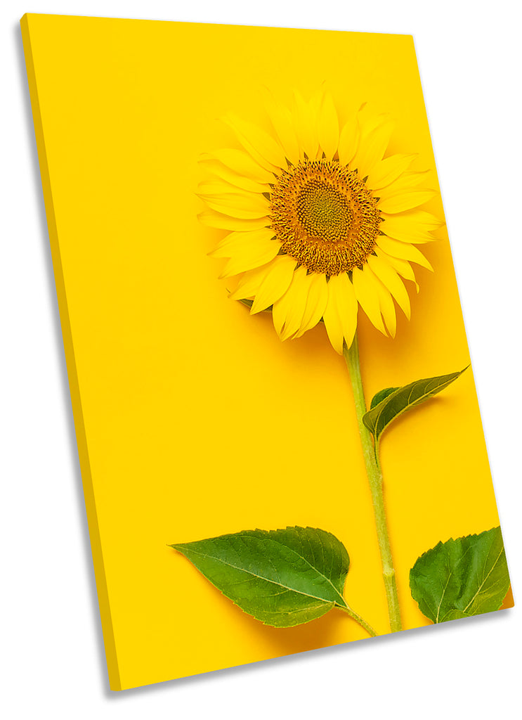 Simple Sunflower Minimalistic Yellow