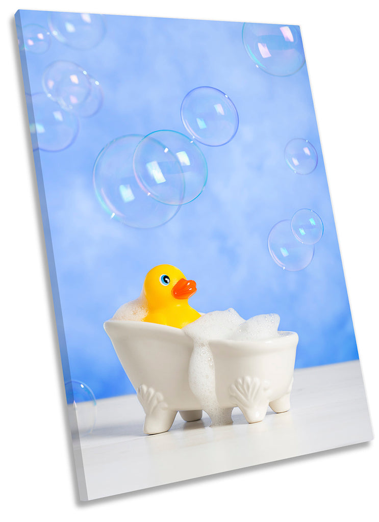 Rubber Duck Bathroom Bubble Blue