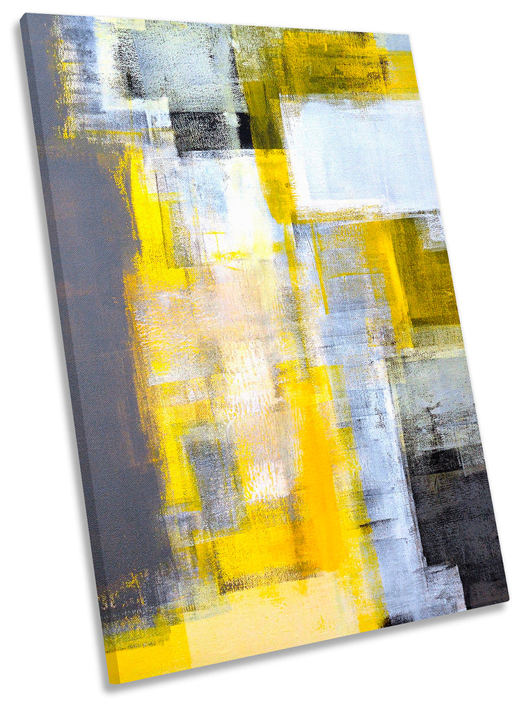 Abstract Yellow Grey Grunge