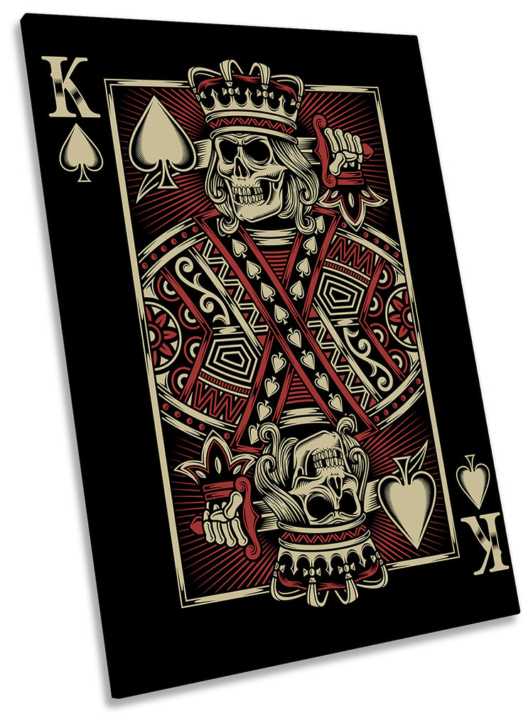 King Spades Card Poker