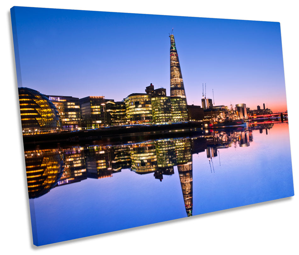 Shard Building London City Sunset