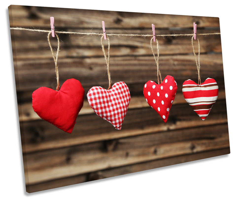 Shabby Chic Hearts Decor