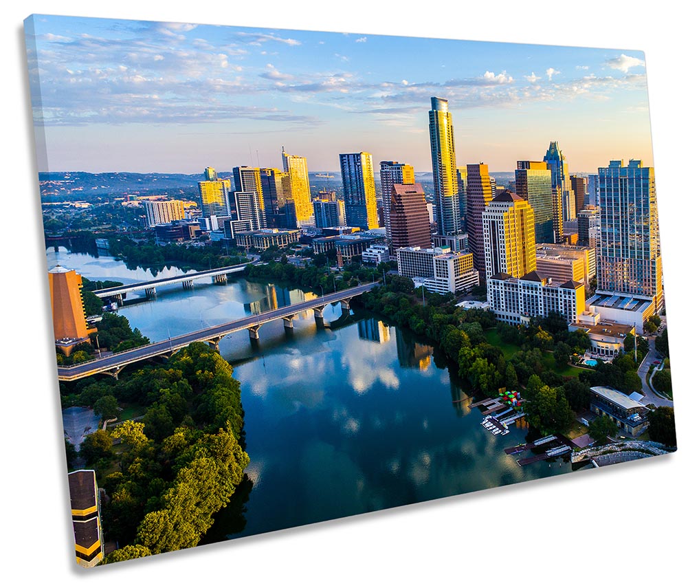 Austin Texas City Skyline