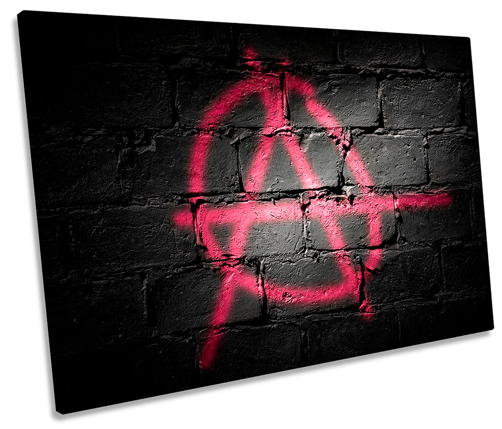 Anarchy Sign Graffiti