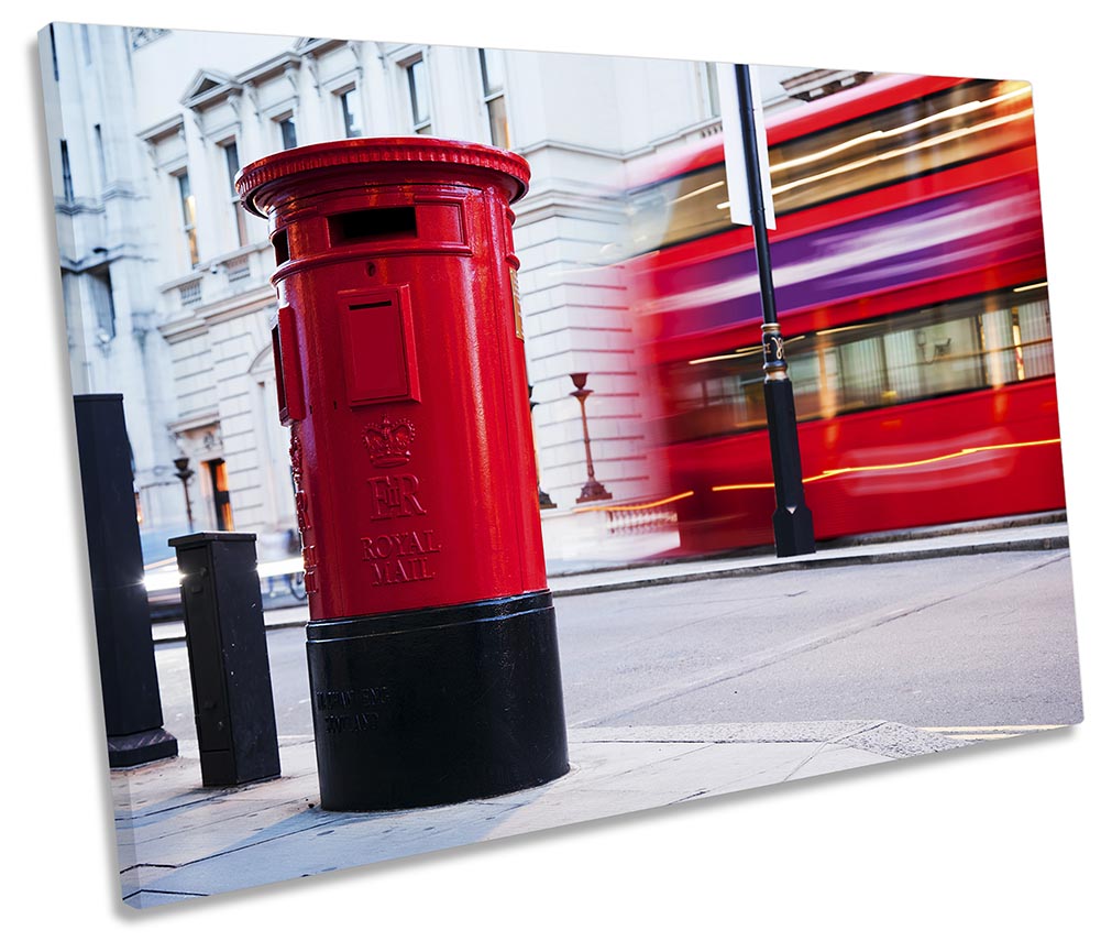 London Bus Letterbox Iconic Red