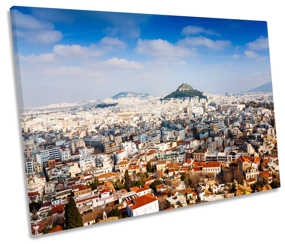 Athens Greece Skyline City