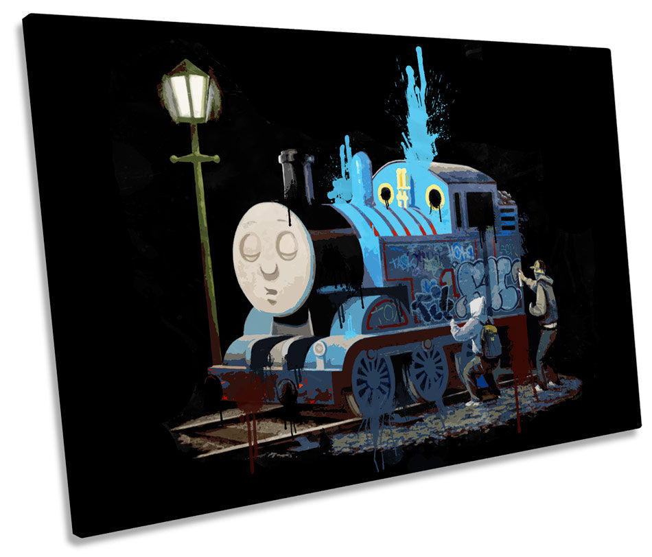 Banksy Thomas the Tank Engine