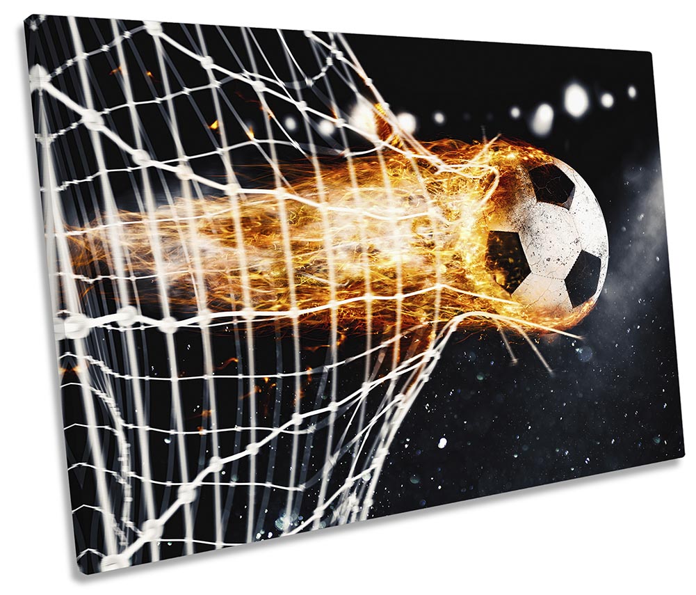 Football Goal Soccer Black