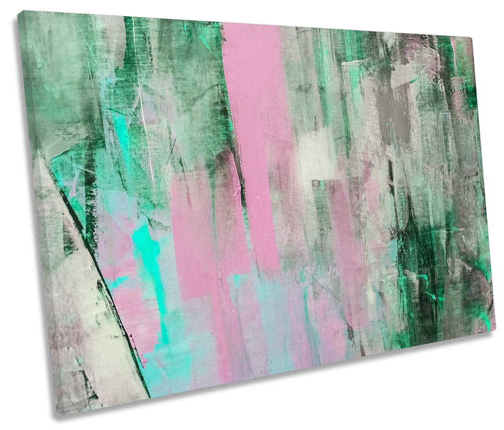 Abstract Grunge Pink Green