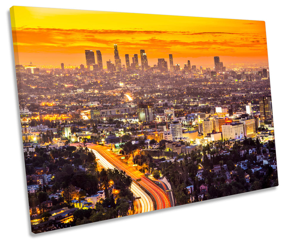 Los Angeles Sunset City