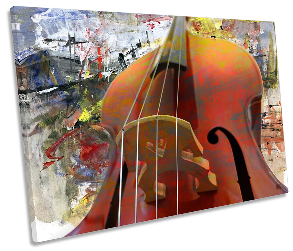 Violin Music Grunge Modern Brown