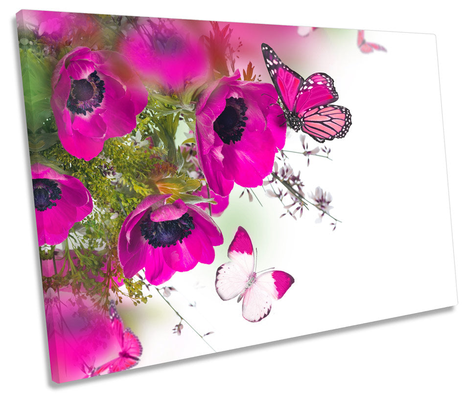 Floral Butterflies Flowers