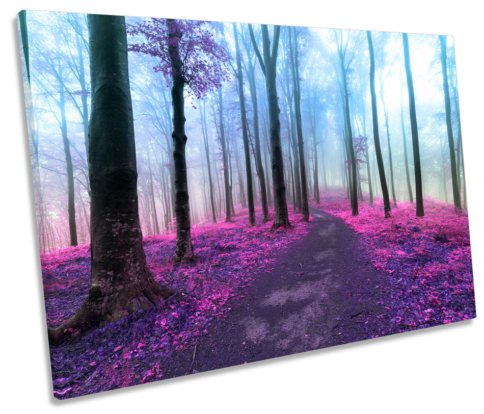 Purple Forest Misty