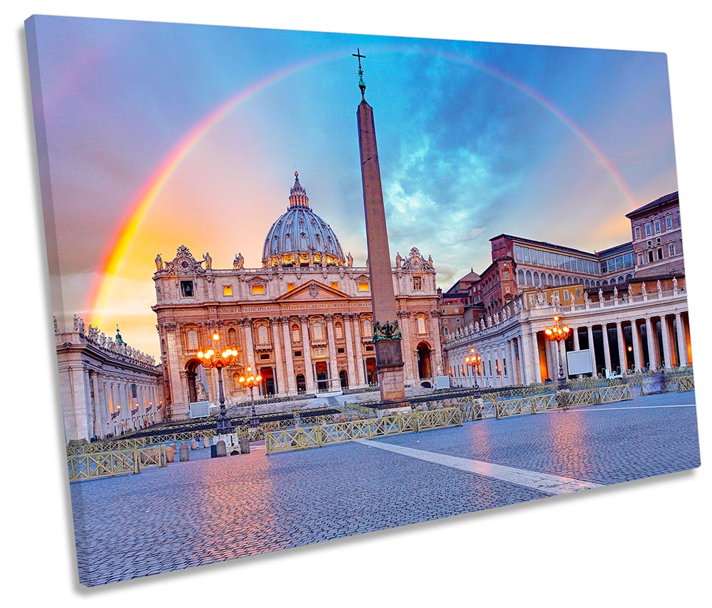 Saint Peter's Square Rome Blue