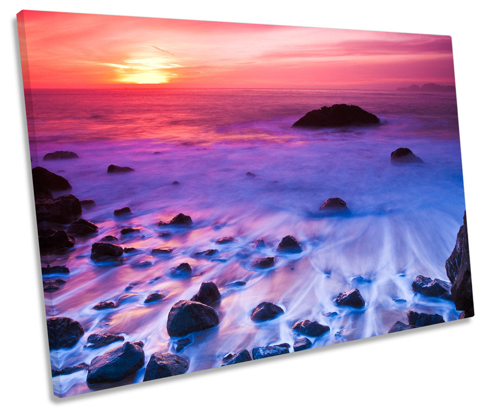 Ocean Seascape Sunset