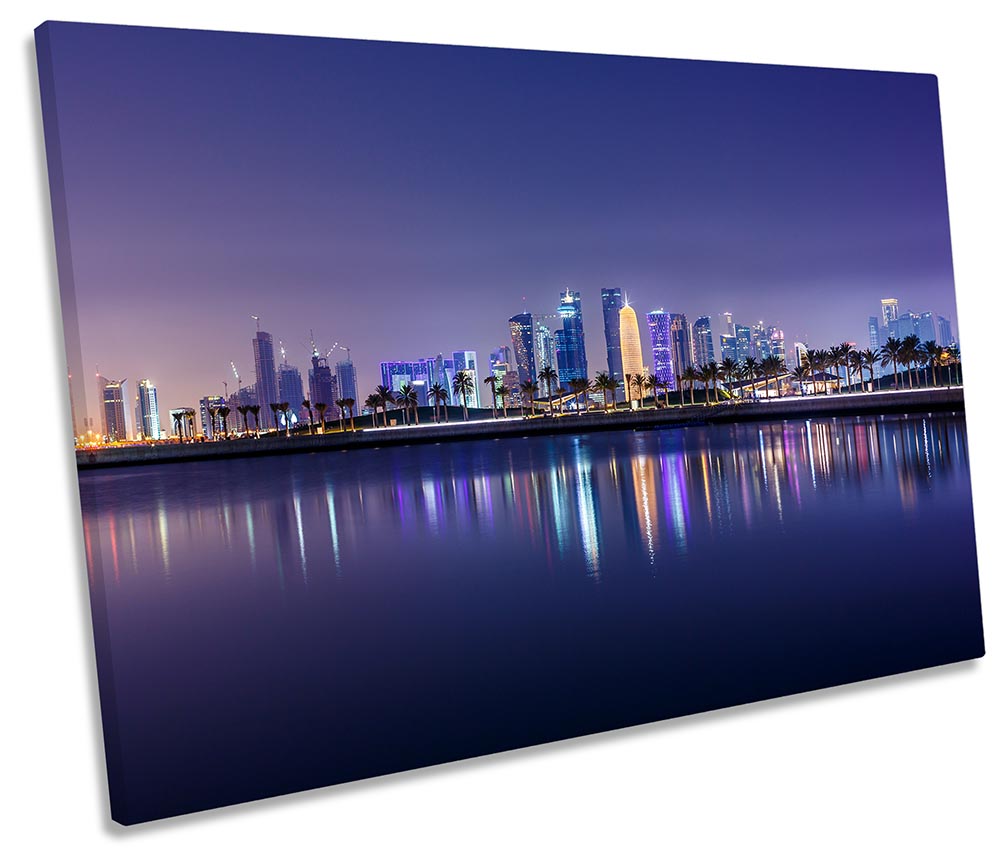 Doha Skyline City Qatar