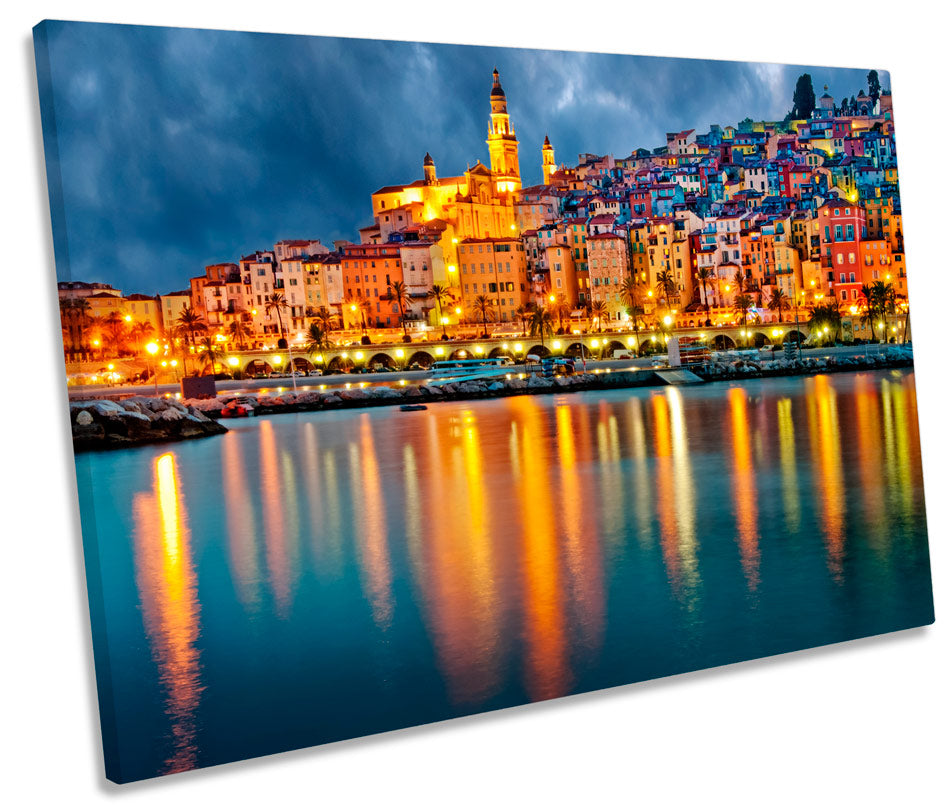 Menton Alps France Skyline