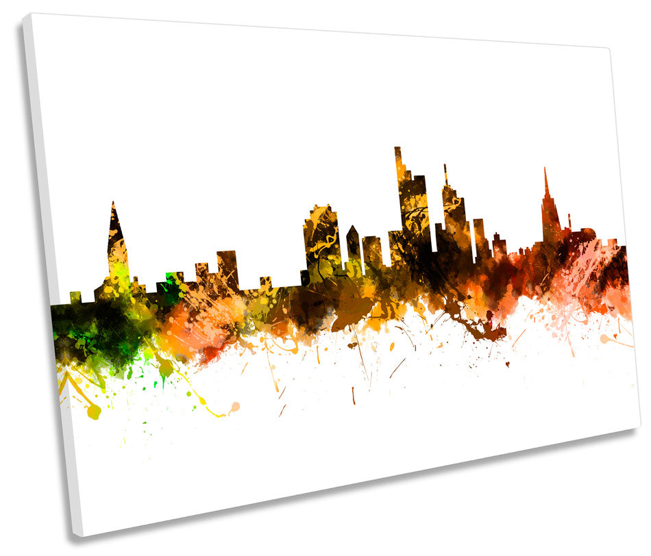 Frankfurt Germany City Skyline