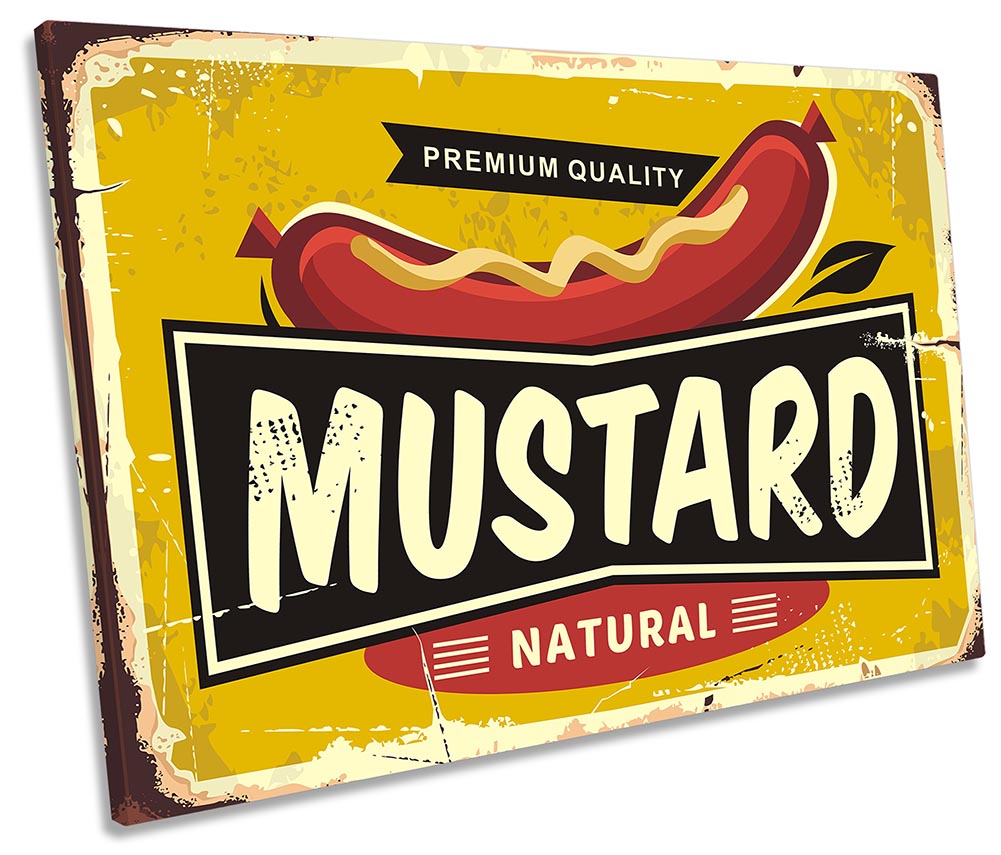 Mustard Suace Kitchen Sign