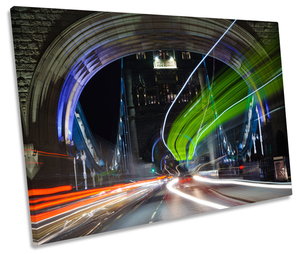 Tower Bridge London Abstract Traffic