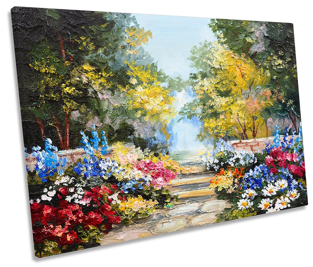 Floral Landscape Summer Repro