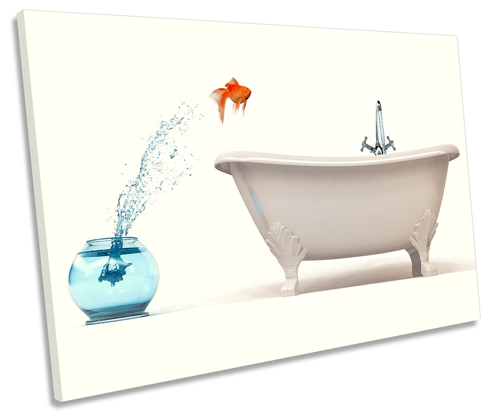 Goldfish Bath Tub Bathroom Cream