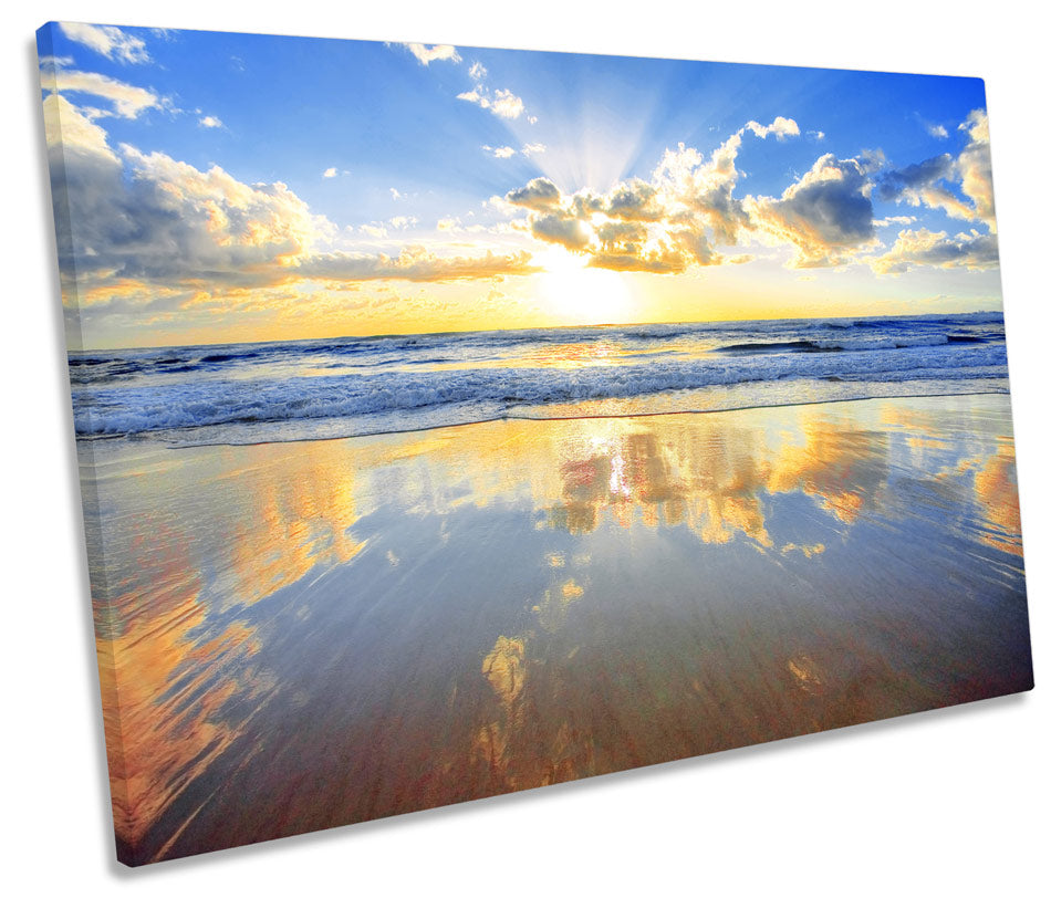 Sunset Beach Australia Seascape