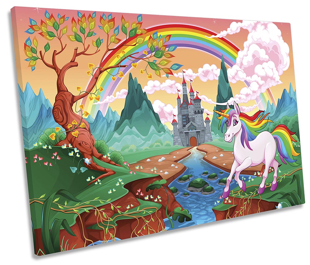 Unicorn Princess Kingdom Rainbow Multi-Coloured