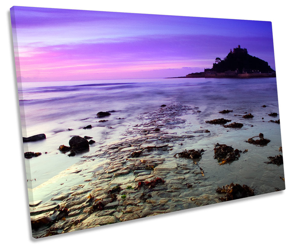 St Michaels Mount Cornwall Sunset