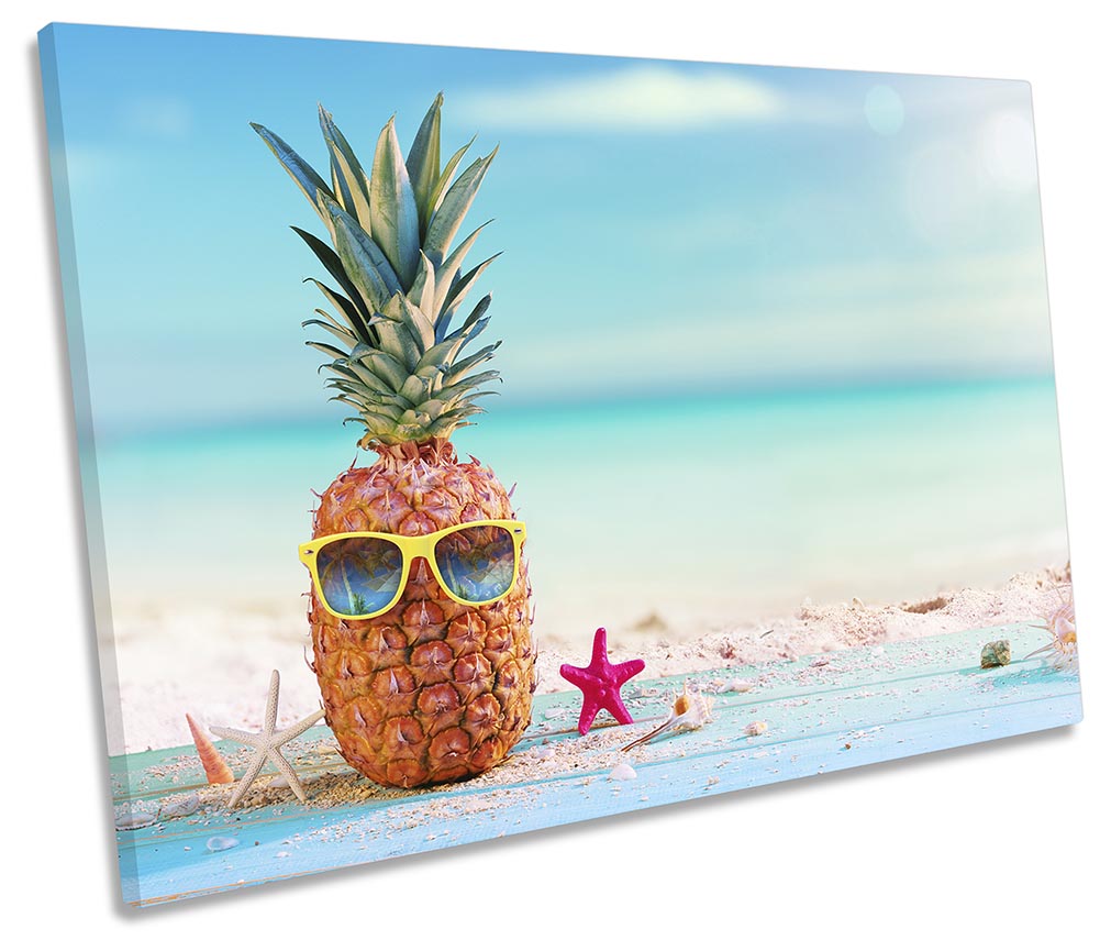 Pineapple Sunglasses Beach Blue