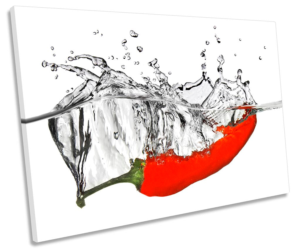 Chilli Water Splash Kitchen Red