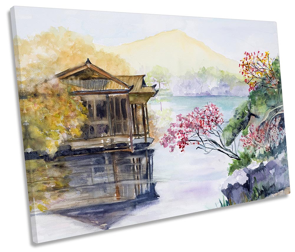 Chinese Landscape Watercolour