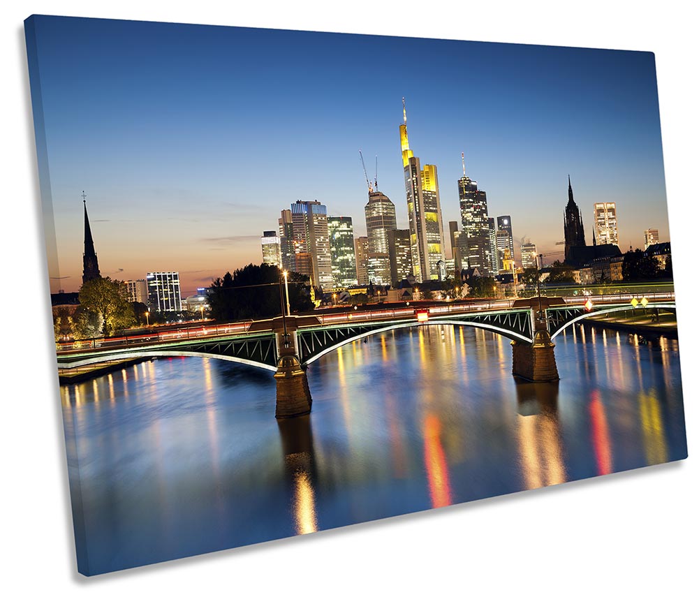 Frankfurt Germany Skyline