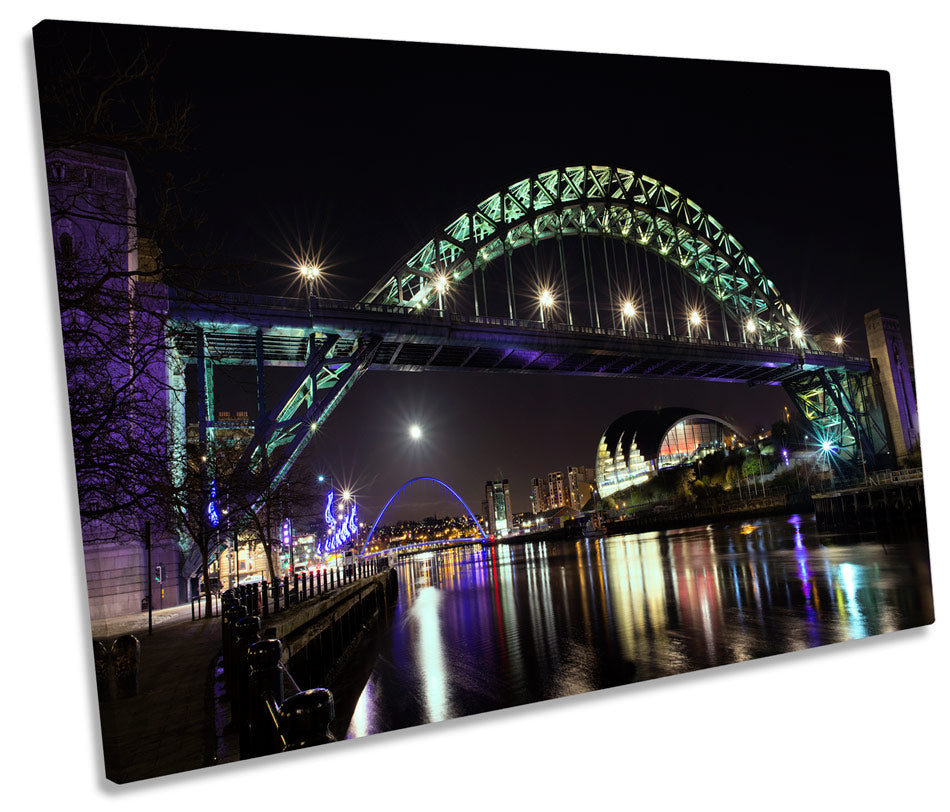 Newcastle River Tyne Bridge City