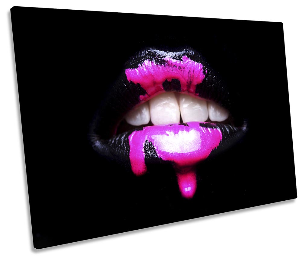 Fashion Lips Modern Pink