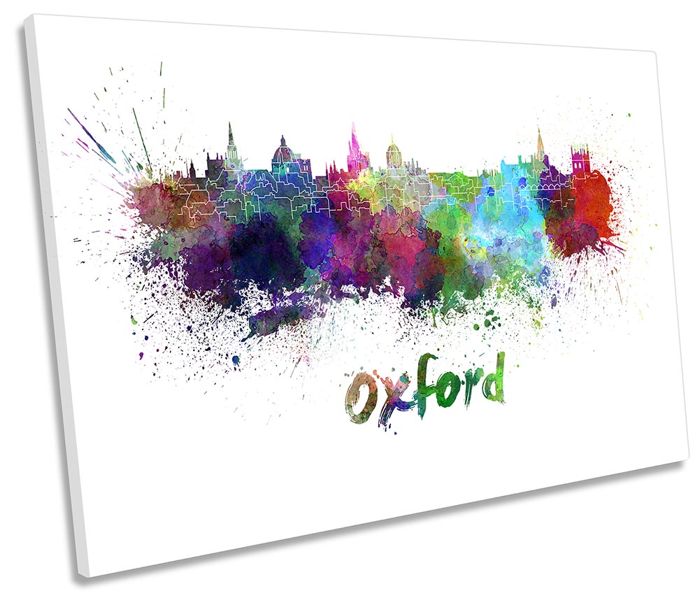 Oxford Watercolour Skyline