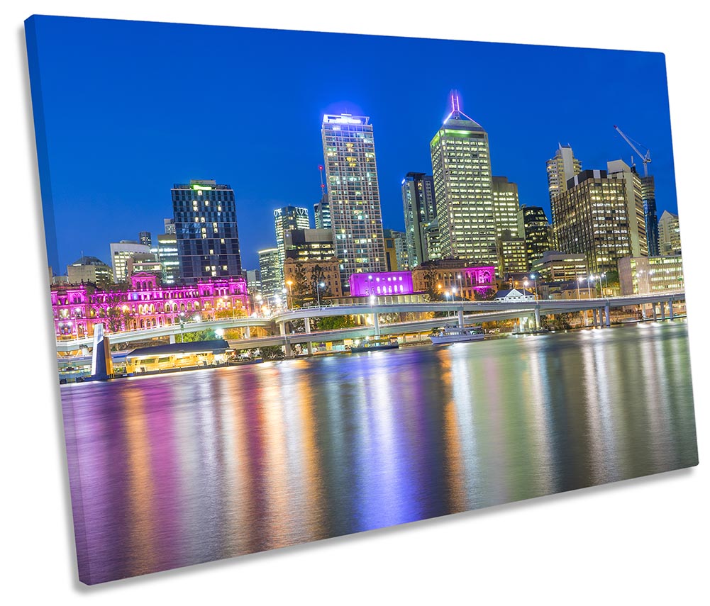 Brisbane City Skyline Australia