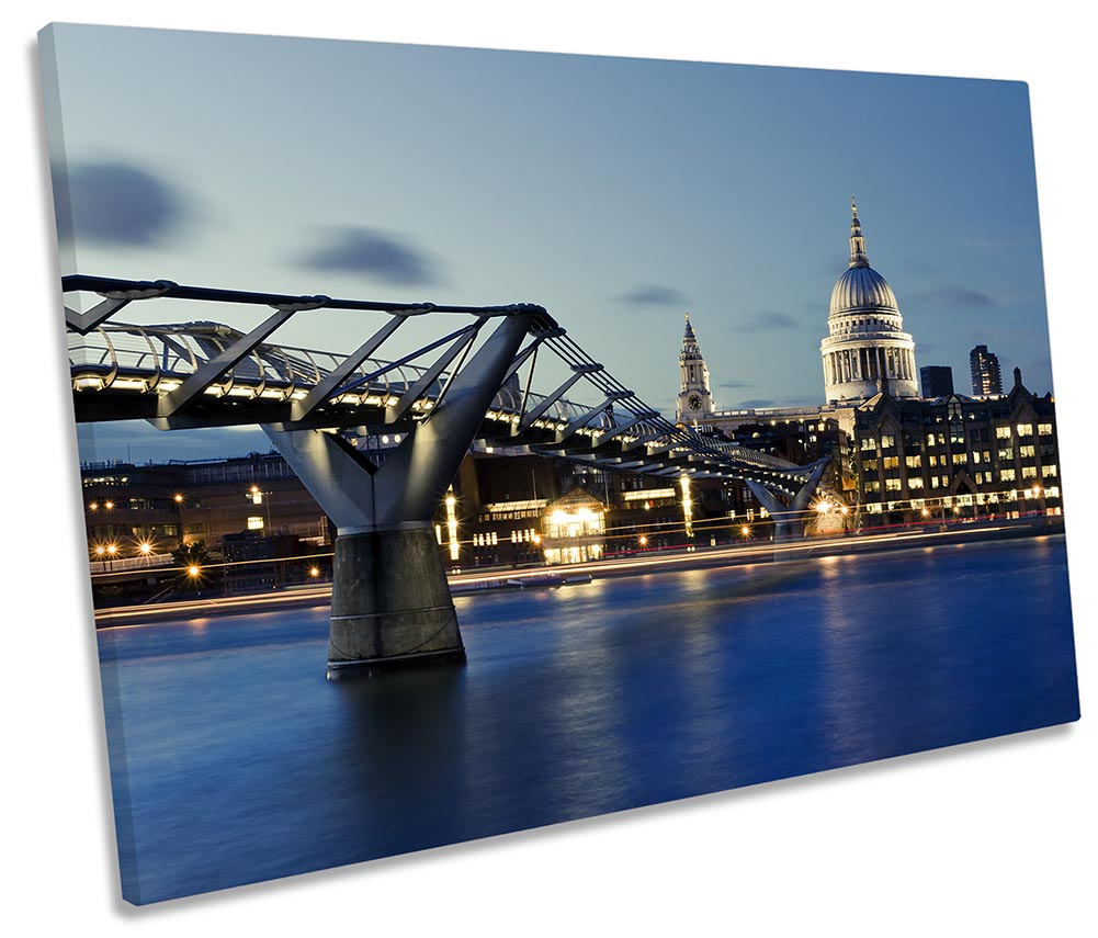 St. Paul's Cathedral London Blue