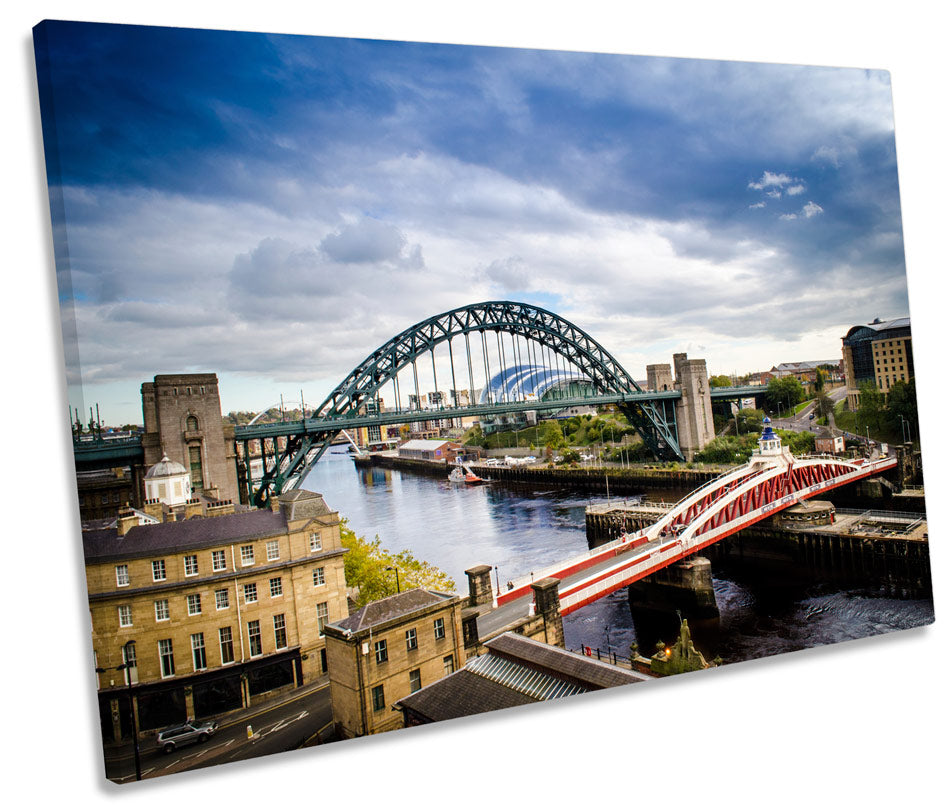 Newcastle Quayside Tyne Bridge