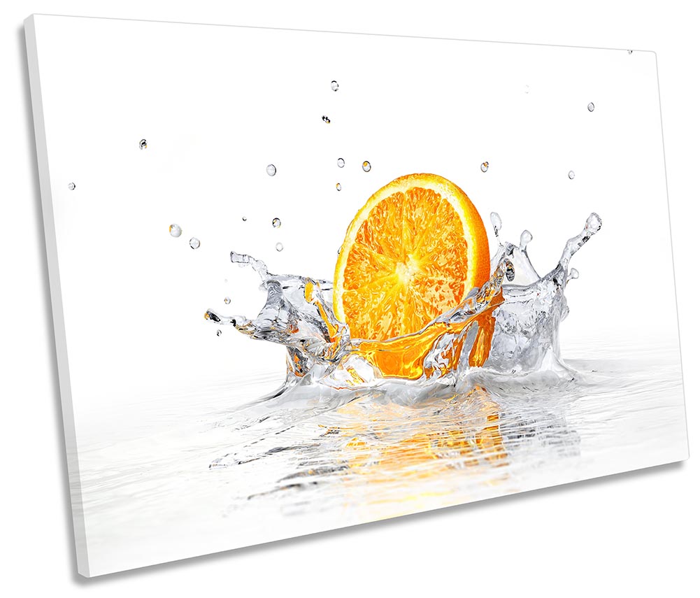 Orange Fruit Water Splash Orange