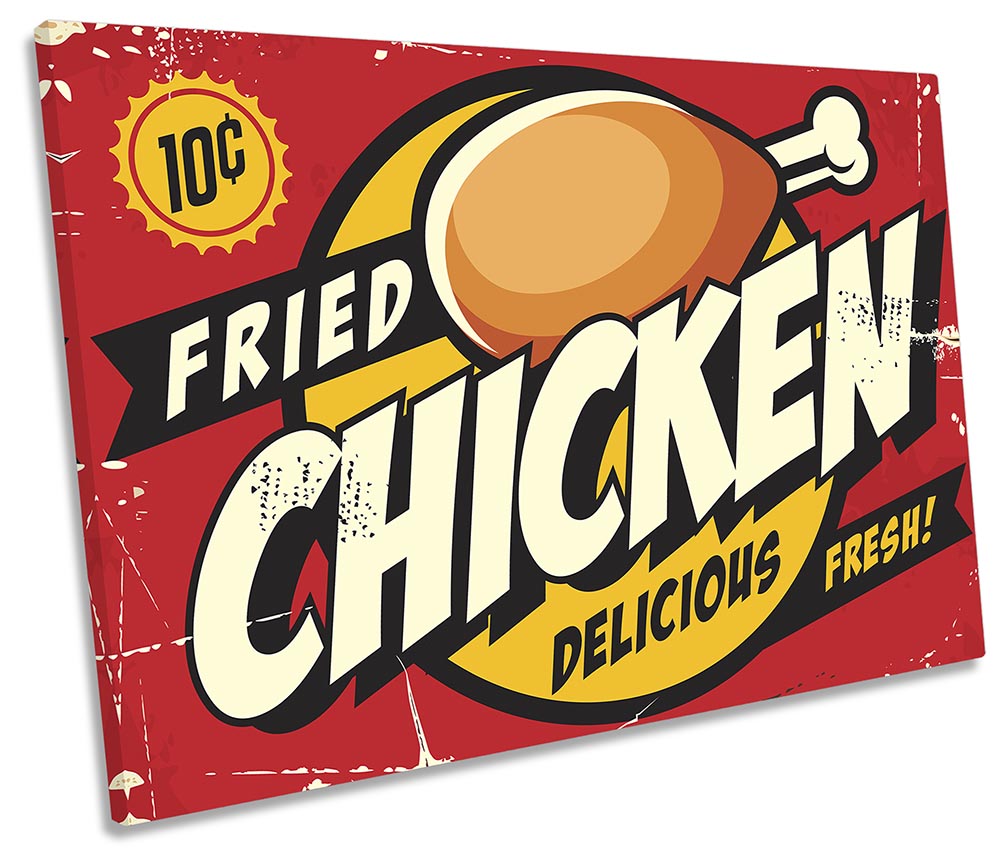 Fried Chicken Kitchen Red