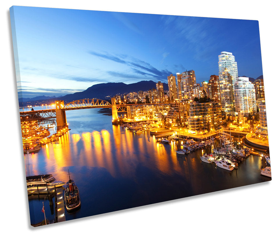 Vancouver Canada Skyline City