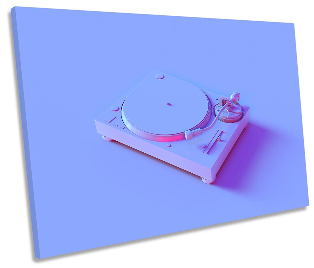 Purple DJ Decks Turntable