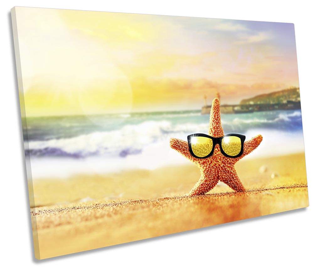 Starfish Sunglasses Beach Orange