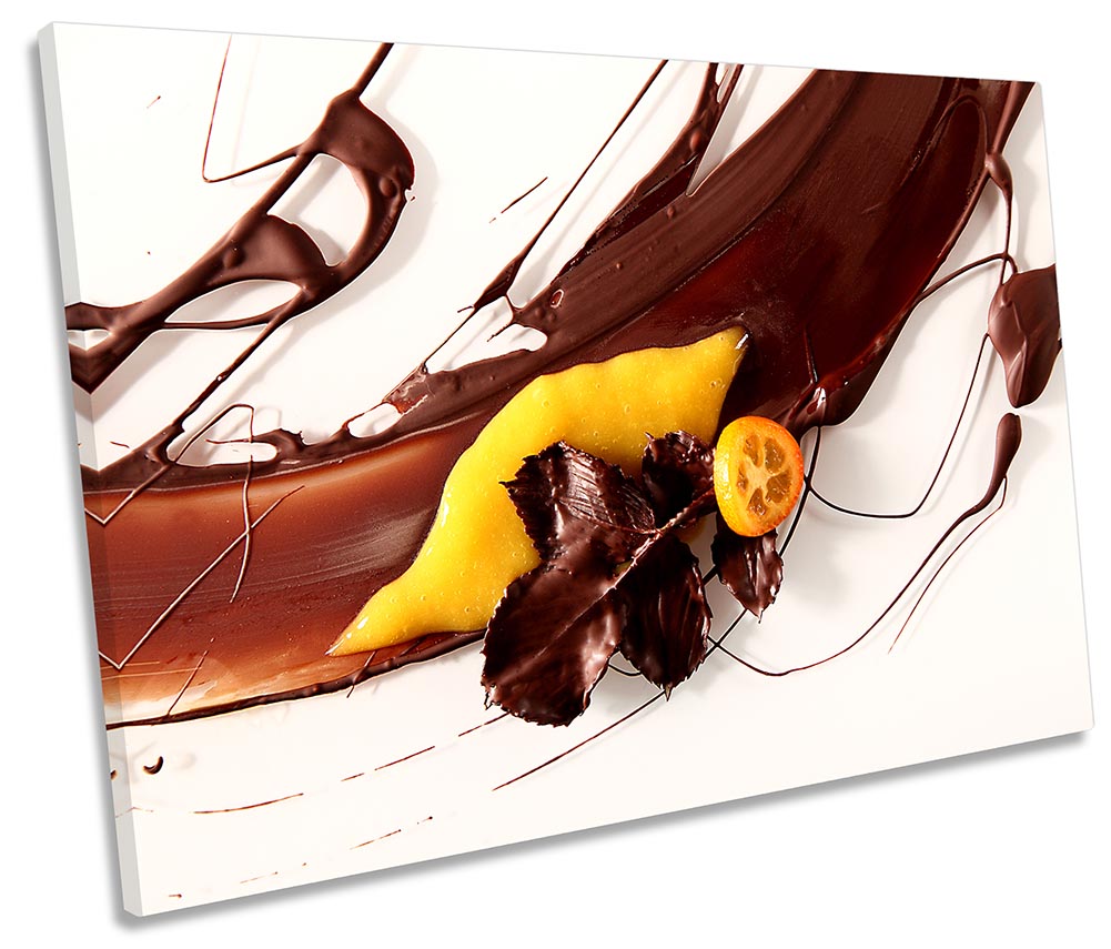 Abstract Chocolate Lemon