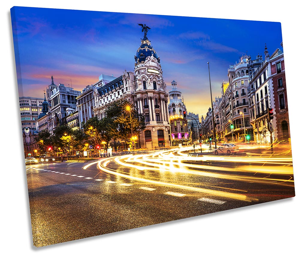 Madrid Spain Cityscape