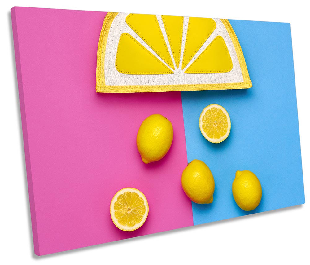 Lemon Slices Fruit Kitchen Multi-Coloured