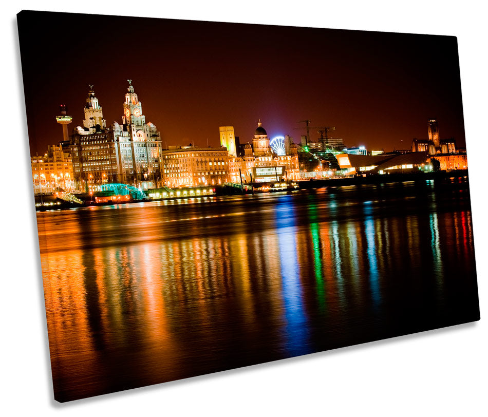 Liverpool City Skyline